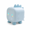 Réveil enfant dragon bleu câlin fond blanc Réveil enfant dragon bleu câlin avec affichage lumineux sur fond blanc